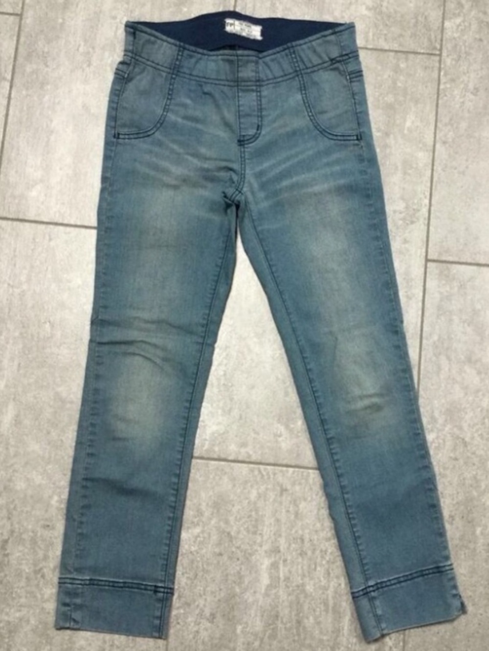 Free People Cropped Denim Capris